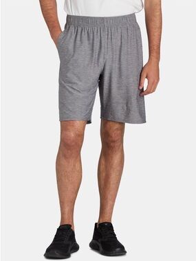Athletic Works Men's Jersey Knit Shorts, 9" Inseam